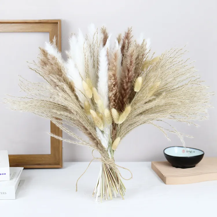 GHC-071 Wedding Supplies Decor Decoration Dried Flower Bouquet Decorative Artificial Dry Flowers Small Pampass Pampas Grass