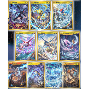 Tarjeta de Certificación del Salón de la Fama de PY, Juego de Mesa de Colección para Niños, Caja Sorpresa Limitada, Tarjeta de Rayquaza de Pokémon, Pikachu - Product Image 4