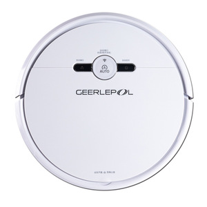 Aspirateur robot Geerlepol avec navigation par gyroscope, autonomie de la batterie de 121 à 180 minutes, machine de balayage, d'aspiration et de lavage - Product Image 4