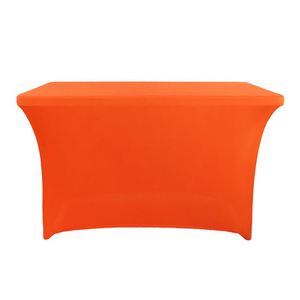 Elastic Spandex Traditional Portable <b>Table</b> Covers Custom <b>6ft</b> Digital Printing Trade Show Events High Quality Thick Fabric Model - Product Image 1