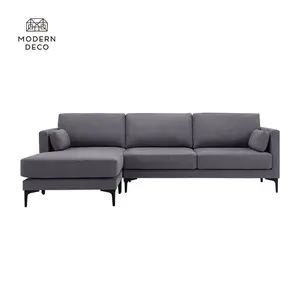 Угловой диван-трансформер, L-образный секционный диван, Современное украшение, HN033, без розничной торговли, оптовая продажа OEM ODM
