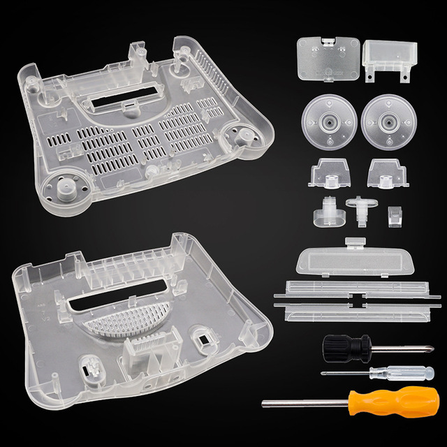 N64 Console Protective Shell Replacement Plastic Case