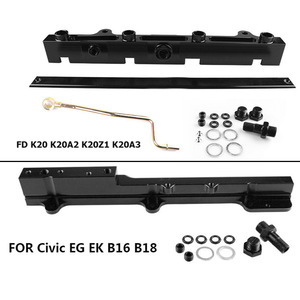 รางเชื้อเพลิง K ซีรีส์ B สำหรับฮอนด้าซีวิค K20A2 K20Z1 B16 B18อลูมิเนียมอัลลอยด์อะไหล่อัพเกรด - Product Image 1