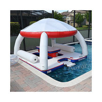 Plateforme de fête gonflable, piscine gonflable, bar flottant, quai flottant à vendre