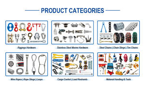 Bloque de elevación HIDEA de acero inoxidable con doble pivote y ojo, forjado marino para cargas pesadas, para construcción - Product Image 6
