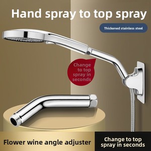 Prolunga per <span class=keywords><strong>Doccia</strong></span> Minimalista Moderna, Pezzo di Conversione, Gomito Angolare Esteso, Tubo Curvo, Deviatore <span class=keywords><strong>Doccia</strong></span>, Ugello Spray - Product Image 2