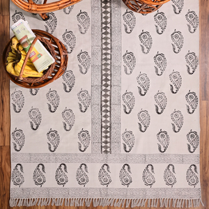Alfombra Bohemia de Algodón Hecha a Mano de Lujo, Alfombra Grande para Piso, Impresión Personalizada, Lavable, Antideslizante, Ecológica, con Patrón Floral para el Hogar - Product Image 5