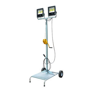 LUDWIG 3,6 M 2*100W Led torres de luz móvil mástil telescópico pequeña torre de iluminación portátil para exteriores - Product Image 4