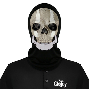 Máscara de Calavera de Terror, Látex, Cara Completa, Demonio Aterrador, Cosplay para Fiestas de Casas Encantadas - Product Image 1