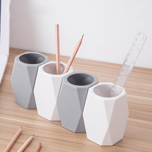 Eversoul Custom Multifunctional Stationery Supplies Pencil Pouch <b>Desk</b> Pen Holder <b>Desk</b> <b>Organizers</b> Silicone Pen Holder - Product Image 1