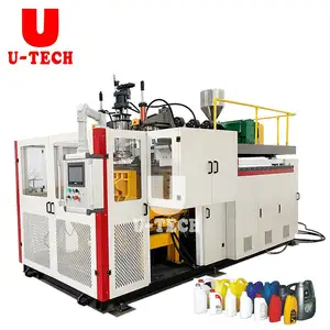 High Speed 1L 4L 5L Plastic PP HDPE Bottle Barrel Jerrycan Double Station Extrusion Blow Molding Machine Price