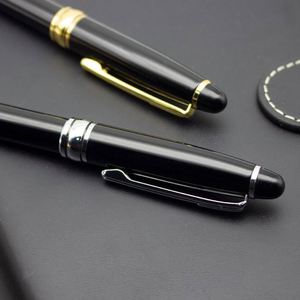 Customizable Premium Business Metal Ballpoint Pen Rotating Design <b>Logo</b> Printing Silk Screen Printing 139mm Promotional Gift - Product Image 3