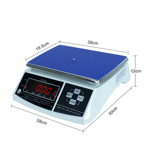 30 किलो उच्च परिशुद्धता औद्योगिक डिजिटल बेंच स्केल Lcd द्वारा Rs232 इंटरफ़ेस के साथ प्रदर्शन - Product Image 3