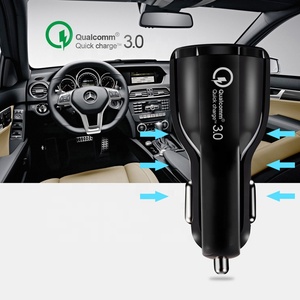 Cargador Usb Dual para coche, adaptador de carga rápida, 6A, 35W, <span class=keywords><strong>qc3</strong></span>.0, Mini Usb, para iPhone - Product Image 2