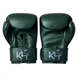 Gants de boxe KLTW INT'L KL en cuir de vachette, à lacets, pour MMA, Muay Thai, Kickboxing, respirants, durables, pour toutes les saisons, entraînement - Product Image 1
