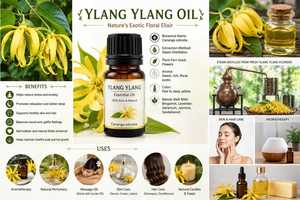 Aceite Esencial de Cananga Ylang Ylang, Extracto Aromático Natural para el Cuidado de la Piel, el Cabello, Masajes, Fragancias y Productos de Bienestar - Product Image 6