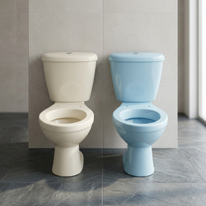 Wholesale Italian Style Floor Mounted Two Piece Ceramic WC Toilet Dual Flush Glossy White Bathroom Sanitary Ware - Product Image 5