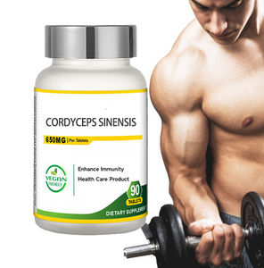OEM Cordyceps Sinensis Mushroom Extract Supplement Wholesale Best Immune Support Cordyceps Sinensis <b>Tablets</b> - Product Image 2