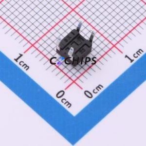 SH-4.5X4.5X3.8H-CJ Tactile Switch DIP-4P,4.5x4.5mm Switch Single Pole Single Throw Round Button 2.5N Through Hole - Product Image 2