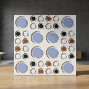 Carreaux de sol en céramique rustique effet pierre 3D à jet d'encre 400x400mm, finition mate, porcelaine numérique pour intérieur - Product Image 5