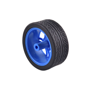 Ensemble roue-moteur intelligent pour châssis de voiture robotisée avec pneu et moteur de réduction DC - Product Image 3