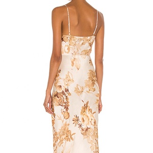 Abito Casual da Donna in Raso di Seta Taglia Grande Tinta Unita con Collo a Scialle Personalizzabile - Product Image 6