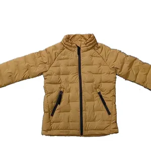 WeShare fake down casual jacket Winter Hot Selling Jacket with Dupont Sorona filling tunnel Jackets for KID