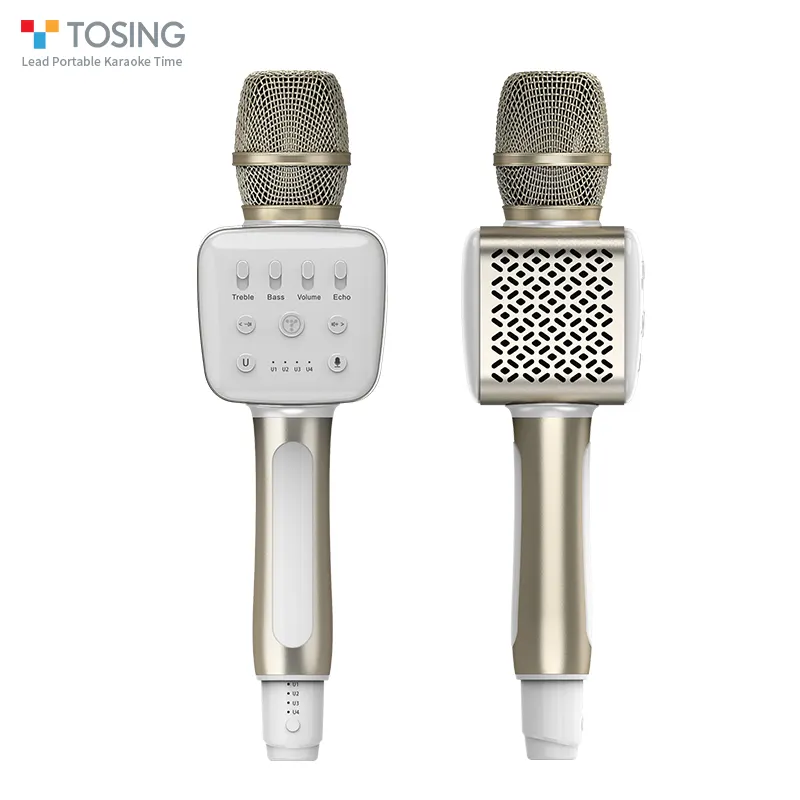 TOSING V2 novo produto karaoke microfone sem fio microfone profissional