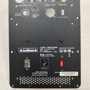 Châssis en tôle d'aluminium usinée CNC pour amplificateur audio, avec impression sérigraphique oxyde, vente en gros usine de Dongguan - Product Image 3