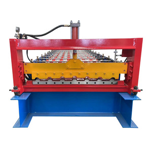 Tre tráng men ngói Máy tráng men 800 gạch Báo Chí sàn kim loại mái ngói làm hình thành máy để bán Nam Phi - Product Image 6