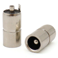 Prise d'alimentation DC083, connecteur d'alimentation femelle DC en cuivre massif 5,5*2,1/2,5 mm