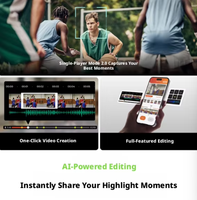 Système de caméra sportive grand angle 4K UHD à suivi automatique XbotGo, avec intelligence artificielle pour le football et le basketball, livraison gratuite aux États-Unis, en Europe et en Australie