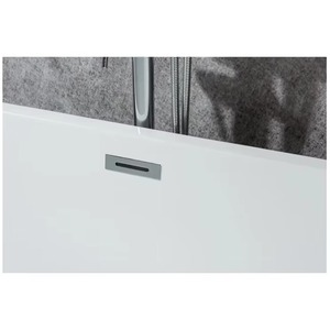 Bañera de acrílico blanca de lujo independiente y ecológica con forma de <span class=keywords><strong>aerosol</strong></span> de fácil limpieza <span class=keywords><strong>bañeras</strong></span> de masaje <span class=keywords><strong>bañeras</strong></span> - Product Image 4