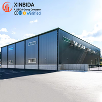 Bâtiment en structure d'acier préfabriqué certifié CE CWB, entrepôt industriel, usine, atelier