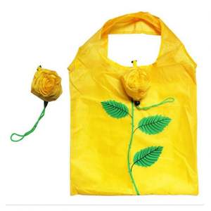 Bolsa de Compras Plegable de Poliéster 190T con Forma de Rosa, Ecológica, Creativa, con Logotipo Personalizado Imprimible - Product Image 6