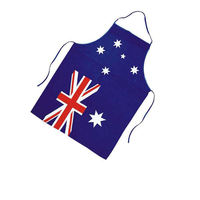 Tablier de drapeaux nationaux du Chili imperméable personnalisé en polyester de taille 100% de livraison directe