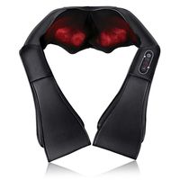 Compresse chaude pétrissage Shiatsu Massage châle électrique cervical cou Massage châle cou véhicule maison masseur pour le soulagement de la douleur corporelle