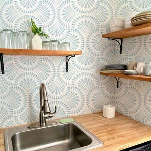 <span class=keywords><strong>Papier</strong></span> <span class=keywords><strong>peint</strong></span> autocollant <span class=keywords><strong>Paisley</strong></span> bleu-vert, amovible et imperméable pour la décoration de la pièce - Product Image 2
