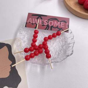 Tanghulu 3D resina encantos crujiente recubierto de azúcar fruta deliciosa dibujos animados miniatura adornos casa de muñecas - Product Image 4