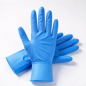 Gants jetables en nitrile, épaisseur moyenne, imperméables, pour la maison, la cuisine, les fournitures de nettoyage, vente en gros, OEM - Product Image 3