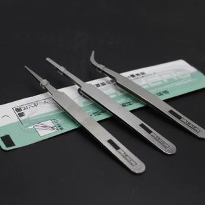 Stainless Steel Tweezers 6 Sizes Precision Tips For Electronics Beauty Nail Repair Home Use - Product Image 4