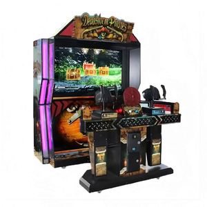 เครื่องเกมอาร์เคด CREATFUN จอ LCD 55 นิ้ว เครื่องจำลองเกมยิงปืนแบบหยอดเหรียญ Dead Storm Pirate Gun สำหรับ 2 ผู้เล่น 110V/220V - Product Image 3