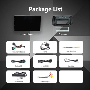 Reproductor de coche Android AIJALV para HYUNDAI 2018, reproductor estéreo de radio y DVD para coche Apro 2K de 8 núcleos, GPS wifi - Product Image 6