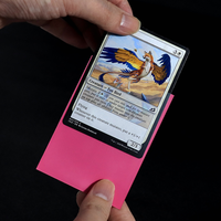 Carte transparente mate durable Colorful Penny Sleeve Poke M0n Impression Card Cover Ultraman Yu-Gi-Oh Card Cover Penny Sleeve