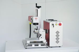 เครื่องเลเซอร์ไฟเบอร์ CO2 UV ความแม่นยำสูง 50W สำหรับงานเครื่องประดับ และ 30W Fiber Mopa สำหรับการสลักชิ้นงานบนหิน จัดส่งฟรี - Product Image 2