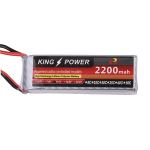 แบตเตอรี่ Lipo สำหรับโดรนควบคุมระยะไกล2200มิลลิแอมป์ต่อชั่วโมง11.1โวลต์3วินาที - Product Image 3