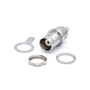 Connettore RF Triaxiale <span class=keywords><strong>TRB</strong></span>-KY con Filettatura Estesa, da <span class=keywords><strong>TRB</strong></span> Femmina a BNC Jack, 3 Connettori Coassiali per Sistema Bus 1553B - Product Image 2