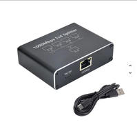 Nouveau 2025 – Répartiteur Ethernet Gigabit 1x3, Commutateur Réseau 1000 Mbps pour Ordinateur, Commutateurs Réseau TV Numérique, Routeur Réseau Haute Vitesse