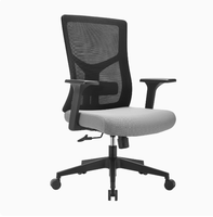 Chaise de bureau ergonomique avec repose-pieds Solution d'assise confortable pour l'environnement de travail