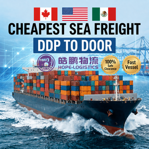 Door To Door Sea Freight Shipping Agent Company From China To USA Cargo Logistics Transport Service FBA Amazon Forwarder